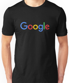 New Google Logo (September 2015) - Clear, High-Quality, Large Unisex T-Shirt