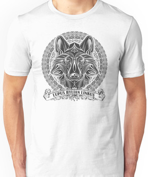 Legend of Zelda Twilight Princess Wolf Link Line Artly  Unisex T-Shirt
