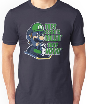 adult luigi shirt