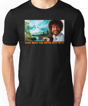 bob ross t shirt uk