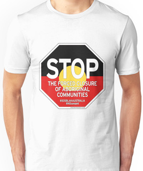 OFFICIAL MERCHANDISE - #SOSBLAKAUSTRALIA design 2 Unisex T-Shirt