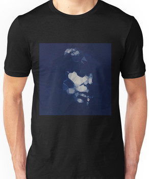 Joni Mitchell Blue Rocketted Unisex T-Shirt