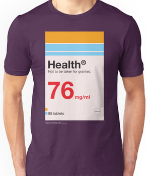 T-Shirt 76/85 (Health & Ageing) by Joseph Allen Shea Unisex T-Shirt
