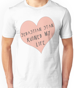 Sebastian Stan ruined my life Unisex T-Shirt
