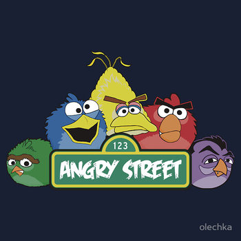 Angry Street T-Shirt