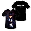 Batman Returns Theatrical Poster Sublimation Print Adult T-Shirt from Warner Bros.