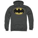 Batman Logo Adult Charcoal Hoodie from Warner Bros.