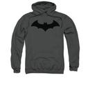 Batman Hush Logo Adult Charcoal Hoodie from Warner Bros.