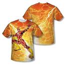 The Flash Fast As Lightning Adult Sublimation Print T-Shirt from Warner Bros.