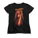 The Flash Tv Series Bolt Women's Relaxed Fit Red T-Shirt from Warner Bros.