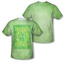 Green Lantern Oath Adult Sublimation Print T-Shirt from Warner Bros.