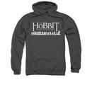 The Hobbit:  The Battle Of The Five Armies Silhouette Logo Adult Charcoal Hoodie from Warner Bros.
