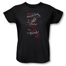 The Hobbit:  The Desolation Of Smaug Tail, Claws, Teeth Women's Relaxed Fit Black T-Shirt from Warner Bros.