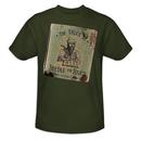 Tales Of Beedle The Bard&Trade; Adult Military Green T-Shirt from Warner Bros.