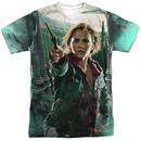 Hermione Final Battle Sublimation Print Adult T-Shirt from Warner Bros.