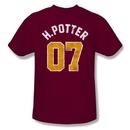 Harry Potter 07 Adult Cardinal T-Shirt from Warner Bros.