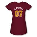 Harry Potter 07 Juniors Cardinal T-Shirt from Warner Bros.