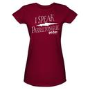 Harry Potter Parseltongue Juniors T-Shirt from Warner Bros.