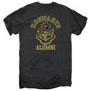 Hogwarts Alumni Adult Premium Smoke Heather T-Shirt from Warner Bros.