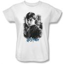 Harry Potter In The Woods Women's Relaxed Fit White T-Shirt from Warner Bros.