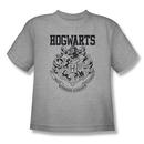 Hogwarts Crest Athletic Youth Heather T-Shirt from Warner Bros.