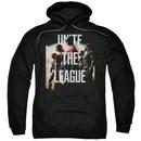 Justice League Movie Unite The League Adult Black Hoodie from Warner Bros.