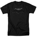 Justice League Movie Batman Logo Adult Black T-Shirt from Warner Bros.