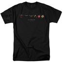 Exclusive Justice League Movie Emblems Opening Day Adult Black T-Shirt from Warner Bros.