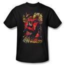 Justice League New 52 Night Wing Adult Black T-Shirt from Warner Bros.