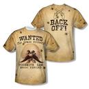 Looney Tunes Yosemite Sam Wanted Adult Sublimation T-Shirt from Warner Bros.