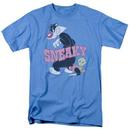 Looney Tunes Sneaky Adult Carolina Blue T-Shirt from Warner Bros.