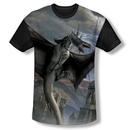 Lord Of The Rings Fellbeast Adult Black Back Sublimation Print T-Shirt from Warner Bros.