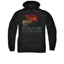 "Lord Of The Rings ""One Does Not Simply Walk Into Mordor"" Adult Black Hoodie from Warner Bros."