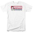 Superman For President Adult White T-Shirt from Warner Bros.