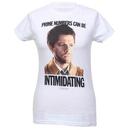 Supernatural Castiel Prime Numbers Juniors White T-Shirt from Warner Bros.