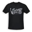 "Supernatural ""Winchester Brothers"" Women's V-Neck Black T-Shirt from Warner Bros."