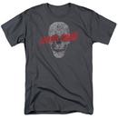 Suicide Squad Skull Adult Charcoal T-Shirt from Warner Bros.