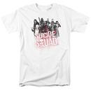 Suicide Squad Splatter Adult White T-Shirt from Warner Bros.