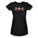 Vampire Diaries&Trade; Stained Windows Juniors Black T-Shirt from Warner Bros.