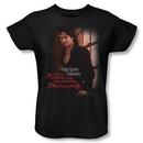 Vampire Diaries&Trade; Damon Three's A Party Women's Relaxed Fit Black T-Shirt from Warner Bros.