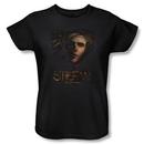 Vampire Diaries&Trade; Stefan Smokey Veil Women's Relaxed Fit Black T-Shirt from Warner Bros.