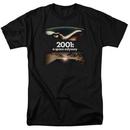 2001: A Space Odyssey Prologue & Epilogue Adult Black T-Shirt from Warner Bros.