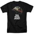 Full Metal Jacket Poster Black T-Shirt from Warner Bros.