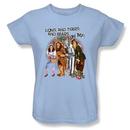 Wizard Of Oz Lions, Tigers And Bears Women's Relaxed Fit Light Blue T-Shirt from Warner Bros.