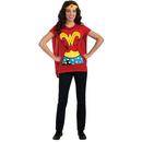 Wonder Woman T-Shirt With Cape Adult Costume Kit from Warner Bros.