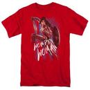 Wonder Woman Movie American Hero Adult Red T-Shirt from Warner Bros.