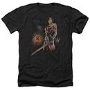 Wonder Woman Movie Fierce Adult Heather Black T-Shirt from Warner Bros.
