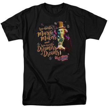 Willy Wonka & The Chocolate Factory Music Makers Black T-Shirt from Warner Bros.