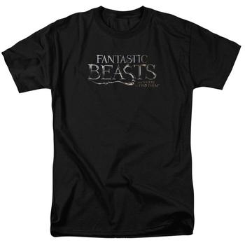 Fantastic Beasts And Where To Find Them&Trade; Film Logo Adult Black T-Shirt from Warner Bros.