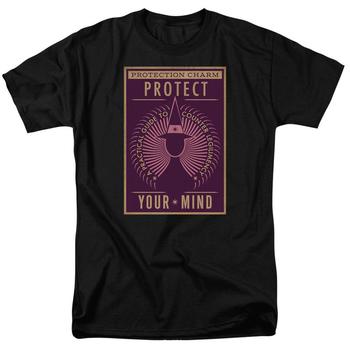 Fantastic Beasts And Where To Find Them&Trade; Protection Charm Adult Black T-Shirt from Warner Bros.